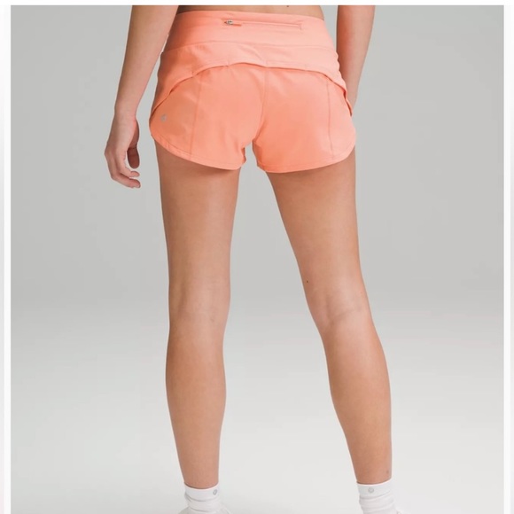 Lululemon" Speed Short - Orange - Picture 2 of 16
